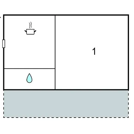 1 Bedroom Cozy In ברבריגה